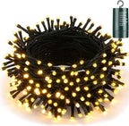 Warm White Christmas Lights, 66ft LED Twinkle