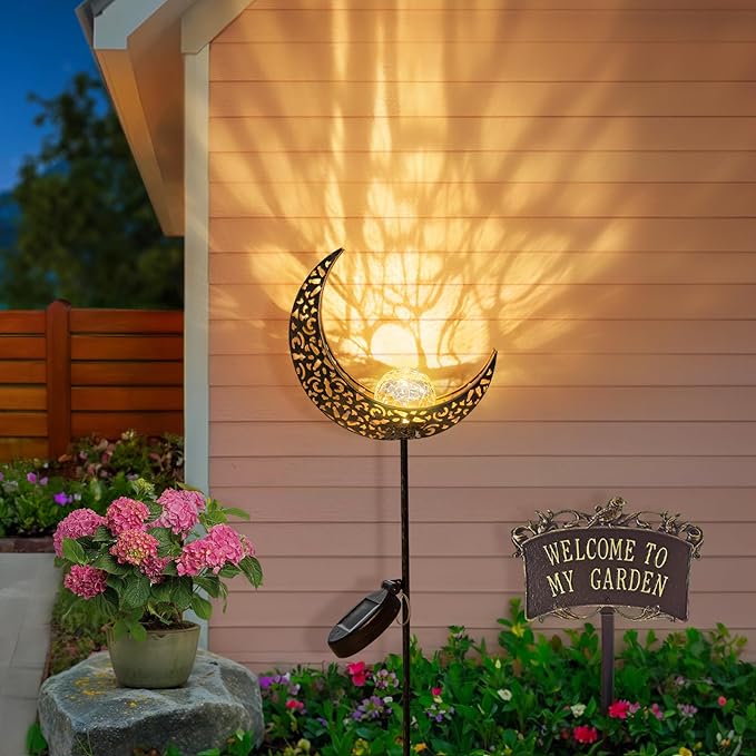 Solar Garden Garden Statue Light, Outdoor Decor
