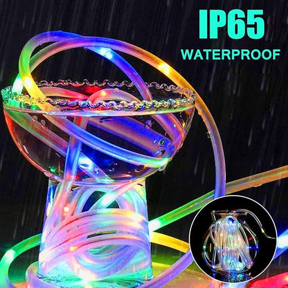 Remote Control Rope Lights, 40ft Color-Changing LED