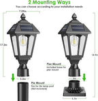Solar Post Cap Lights for Deck, LED