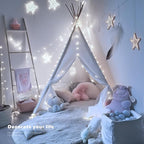 4-Pack Christmas String Lights, 1ft 50 LED Waterproof Twinkle Lights