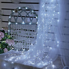 4-Pack Christmas String Lights, 1ft 50 LED Waterproof Twinkle Lights