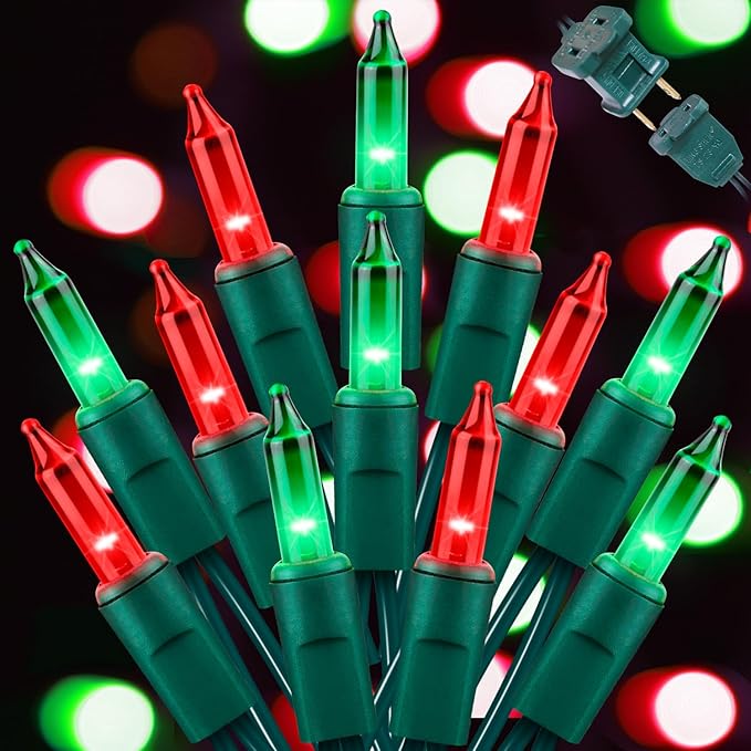 Christmas String Lights, 20ft Waterproof Twinkle Lights