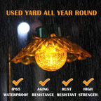 Solar Garden Path Lights, Waterproof