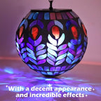 Solar Mosaic Lanterns, Outdoor Hanging LED Decor