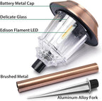 Solar Walkway Path Lights 2-Pack, Waterproof