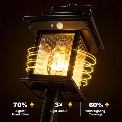 Solar Pathway Lights Outdoor, 6 Pack Bright Solar Lights Outdoor, 3 Auto Modes On/Off, IP65 Waterproof Solar Garden Lights Powered Landscape Lighting for Yard Pathway Landscape Path Patio Camp