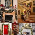 Warm White Christmas Lights, 18ft LED 8-Mode