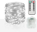 200 LED Christmas Twinkle Lights, 66ft Waterproof for Backyard