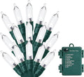 33ft Christmas LED String Lights, Waterproof Timer Lights