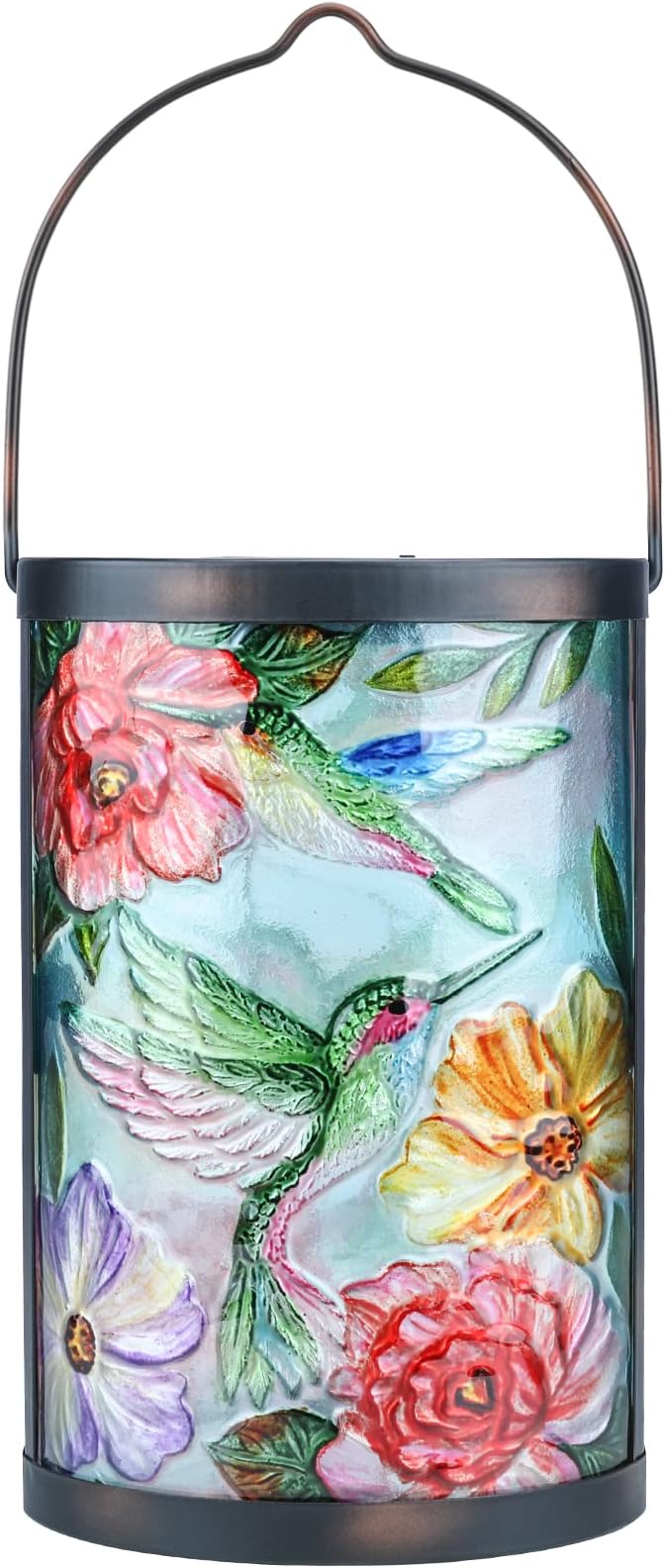 Solar Hummingbird Lanterns, Porch Hanging LED Decor