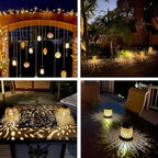 Solar Driveway Path Lights 2-Pack, Waterproof