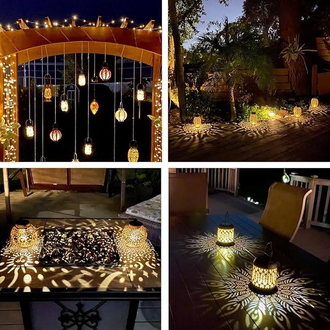 Replacement Solar Light Parts, 2 Pack Solar Lights Replacement Top, 8 lumens Solar Light Inserts for Lanterns, Waterproof Battery Box Top DIY Outdoor Garden Patio Decor, Warm Yellow, 3.15inches