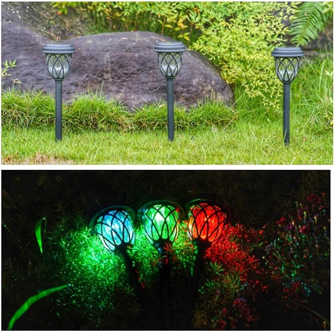 Solar Pathway Lights 10-Pack, Driveway LED