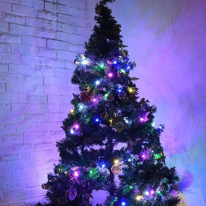 Christmas String Lights, 18ft Waterproof Twinkle Lights