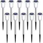10-Pack Solar Landscape Lights for Garden