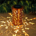 Dragonfly Solar Lanterns, Waterproof LED Porch Lights