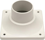 White Fence Post Cap Lights, Solar LED