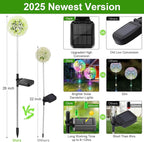 6-Pack Solar Landscape Lights for Yard