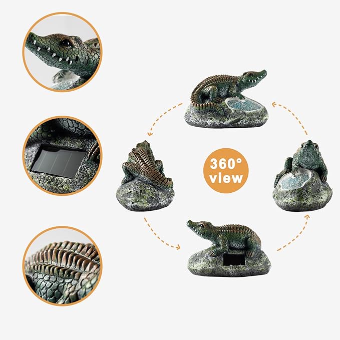 Garden Solar Lawn Figurine Light, Waterproof