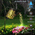 2-Pack Solar Path Lights, Outdoor Garden LED