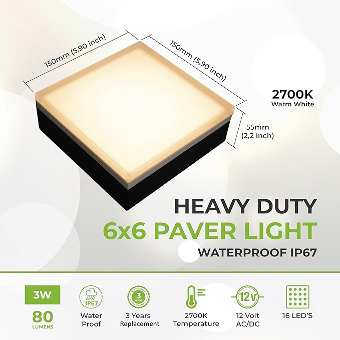 IP67 Solar Landscape Lights for Walkway