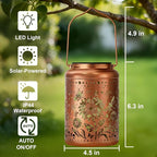 Sunflower Solar Lanterns, Waterproof LED Porch Lights