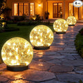 4-Pack Solar Pathway Lights, Waterproof LED Walkway Lights