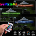 Remote Control Rope Lights, 4ft Color-Changing LED