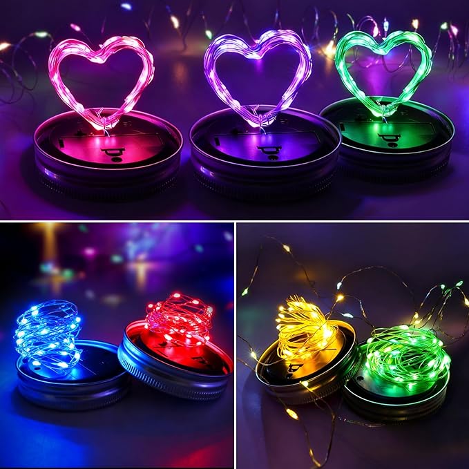 12-Pack Porch String Lights, Weatherproof LED