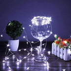 Christmas Porch String Lights 24-Pack, 2ft 30 LED Waterproof