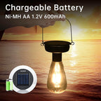 Hanging Solar Hanging Lanterns 4-Pack, Metal Backyard Decor