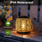 Solar Courtyard Lanterns, Backyard Hanging LED Decor