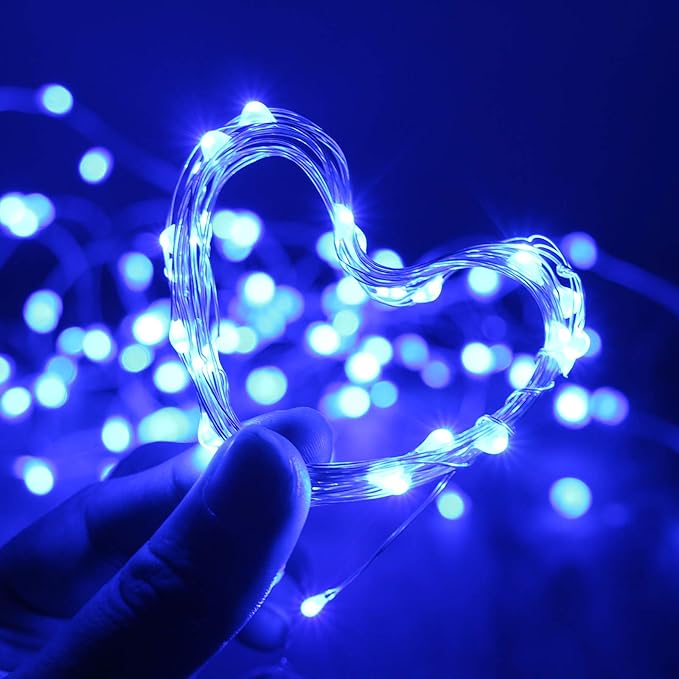 Christmas String Lights, 10ft Waterproof Twinkle Lights