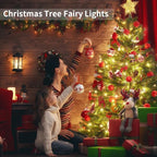 4-Pack Warm White Patio String Lights, Weatherproof LED