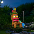 Solar Garden Statue Light 8", Yard Decor