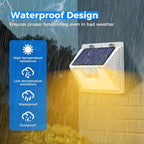 Modern Solar Patio Lights 10-Pack, Multi-Color LED