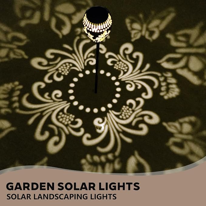 2-Pack Solar Landscape Lights for Yard