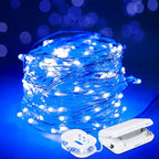 Christmas String Lights, 16ft 50 LED Waterproof Twinkle Lights