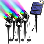 Solar Landscape Spotlights, LED