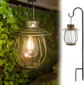 Elegant Backyard Solar Lanterns for Backyard, Waterproof LED