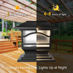 Solar Post Cap Lights, Waterproof LED