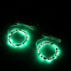 2-Pack Outdoor String Lightsft Green Waterproof