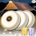 Christmas String Lights, 8ft Waterproof Twinkle Lights