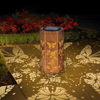 Butterfly Solar Lantern Set, Decorative Yard Lighting