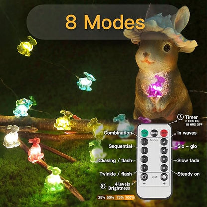 8ft LED Patio String Lights, Waterproof Outdoor