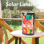 Courtyard Solar Hanging Lanterns, Decorative Backyard Decor