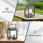 Garden Solar Lanterns, Waterproof LED Garden Lights