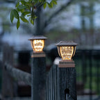 Solar Post Cap Lights, Waterproof LED