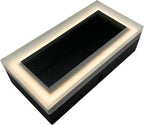 Warm White In-Ground Solar Lights, Flat LED Landscape